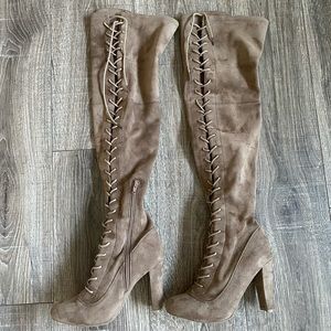 Over the knee boots